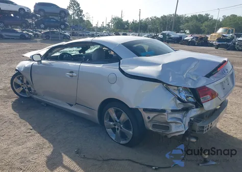 2011 Lexus Is 250C from USA, damaged, VIN JTHFF2C21B2516455